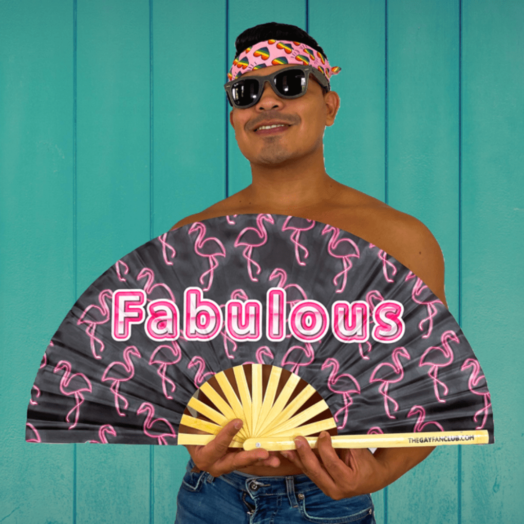 Fabulous Flamingo Fan