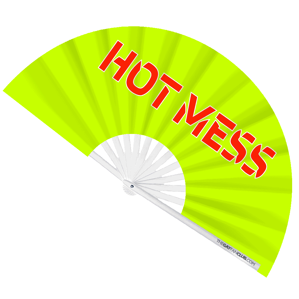 Hot Mess Fan (UV) by Hand Fan