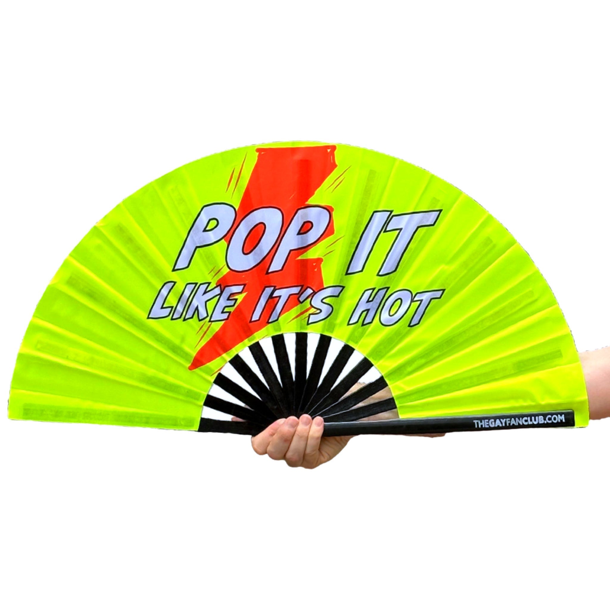 Poppers Fan (UV) by Hand Fan