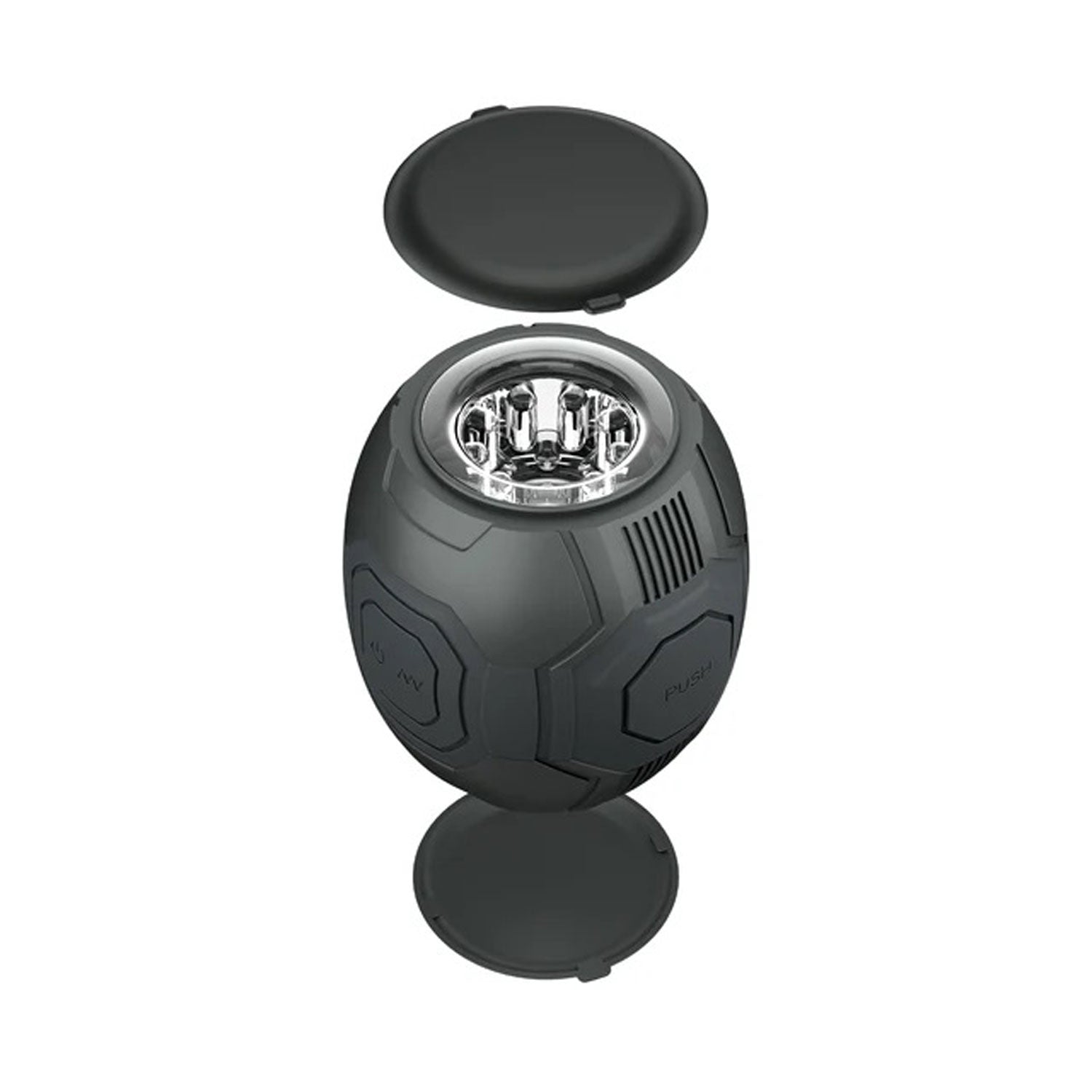 M for Men Dome X Vibrating Masturbator Black