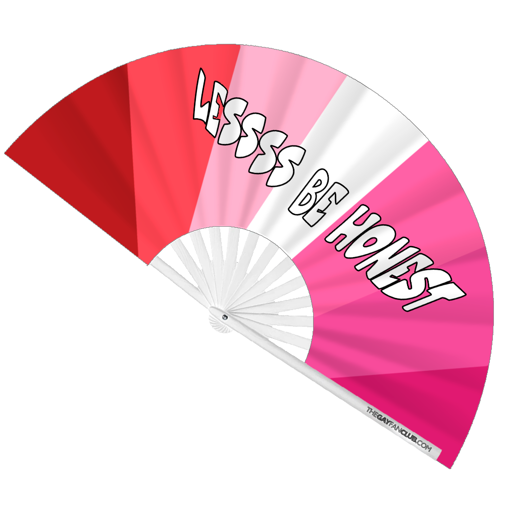 Lessss Be Honest Fan by Hand Fan