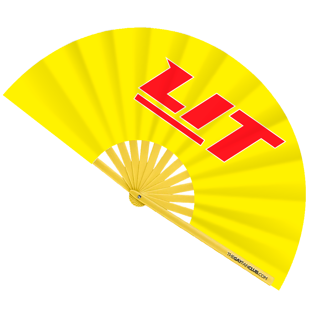 Lit Fan by Hand Fan