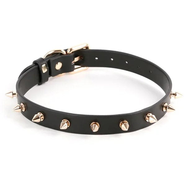 Hustler Taboo Medusa Collar Black by Bondage & Fetish Toys