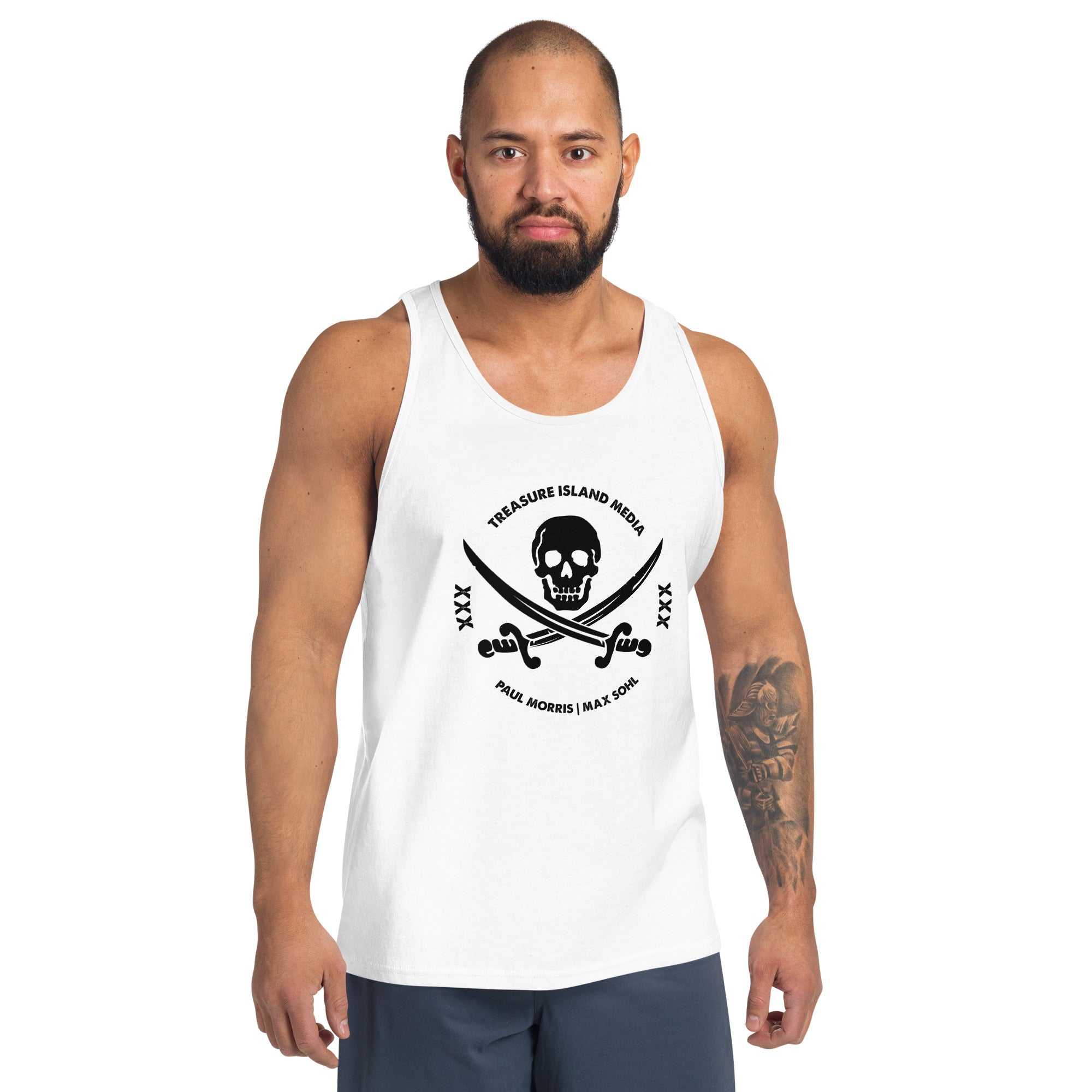 XXX Black Logo Tank Top by Apparel