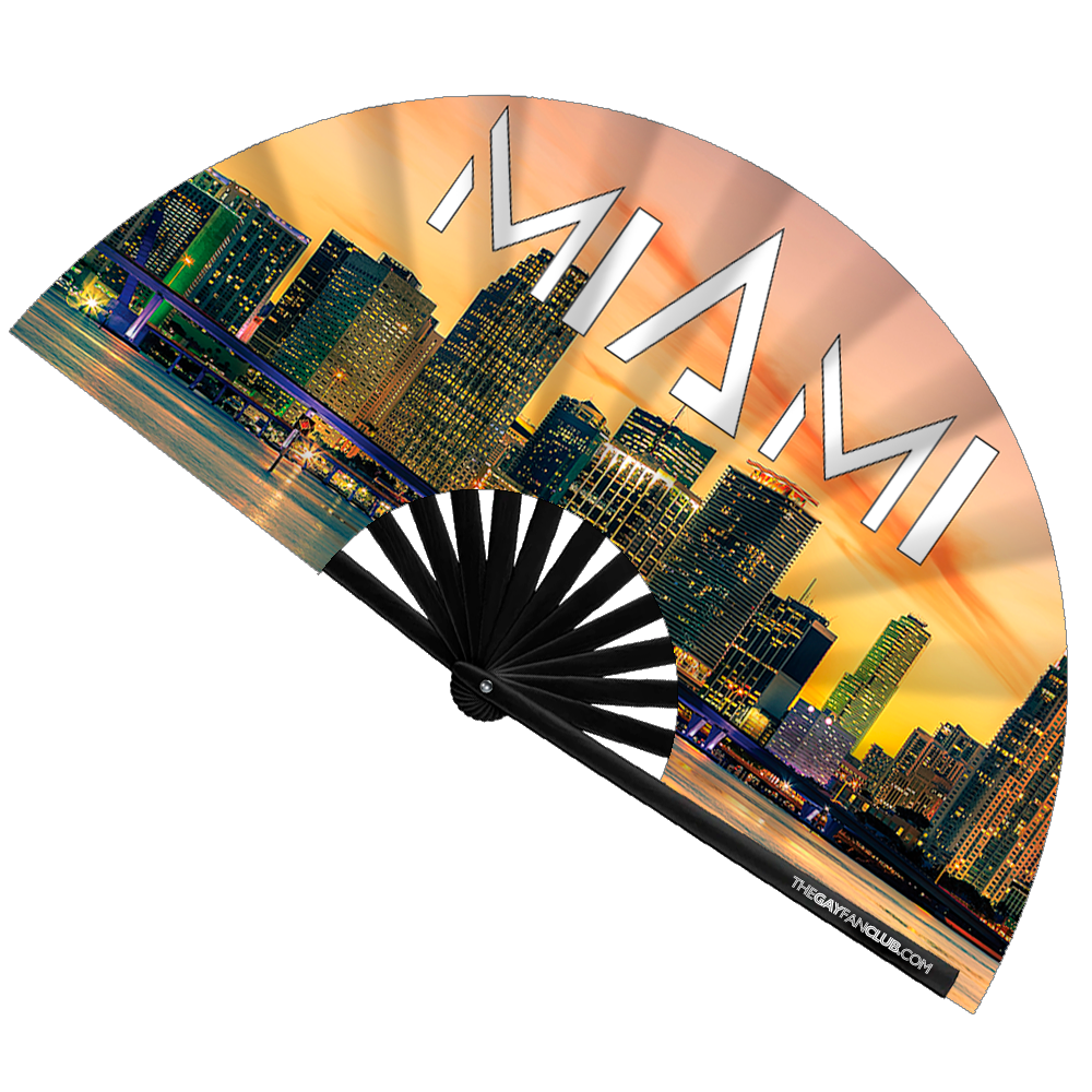 Miami Fan by Hand Fan