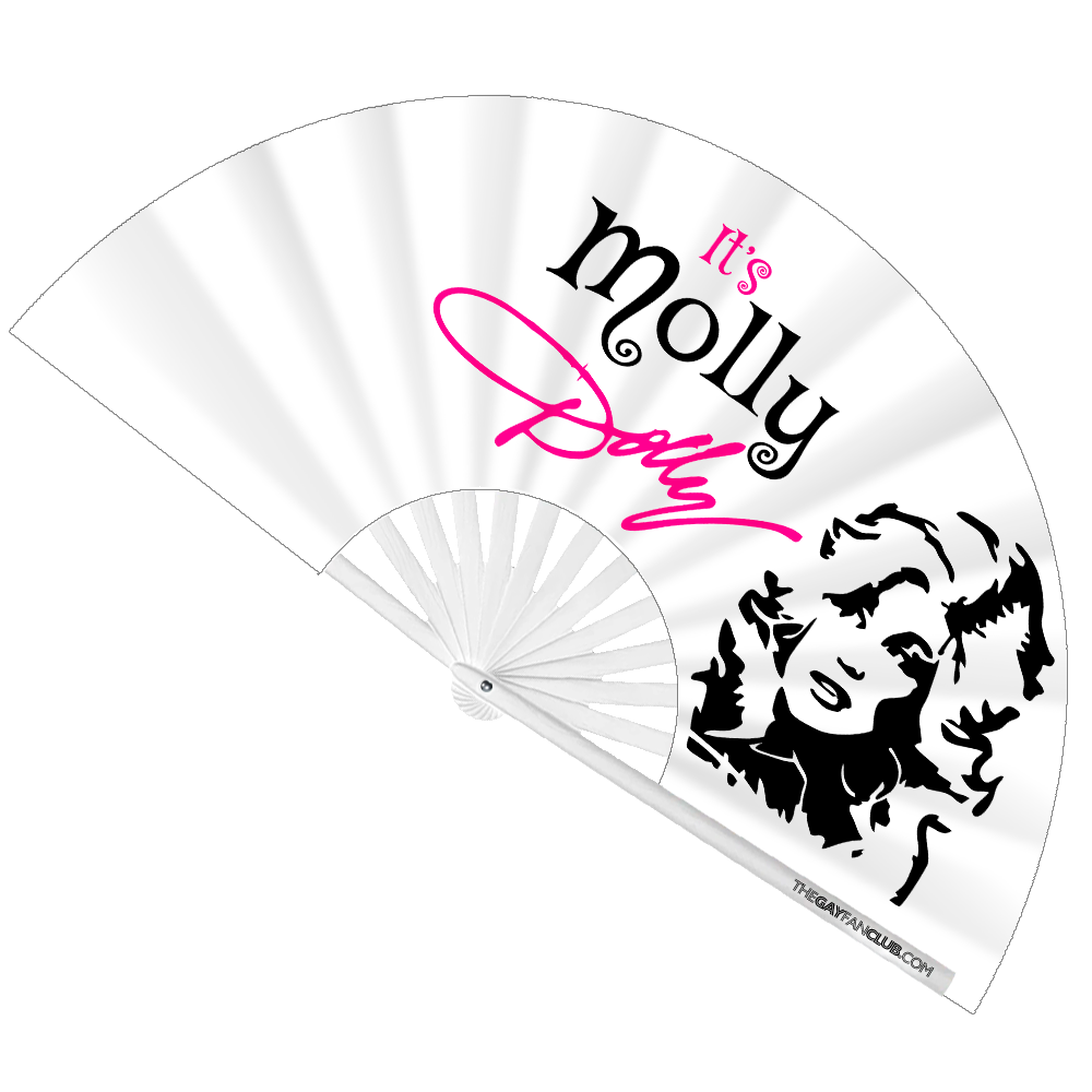 Molly Dolly Fan (UV) by Hand Fan