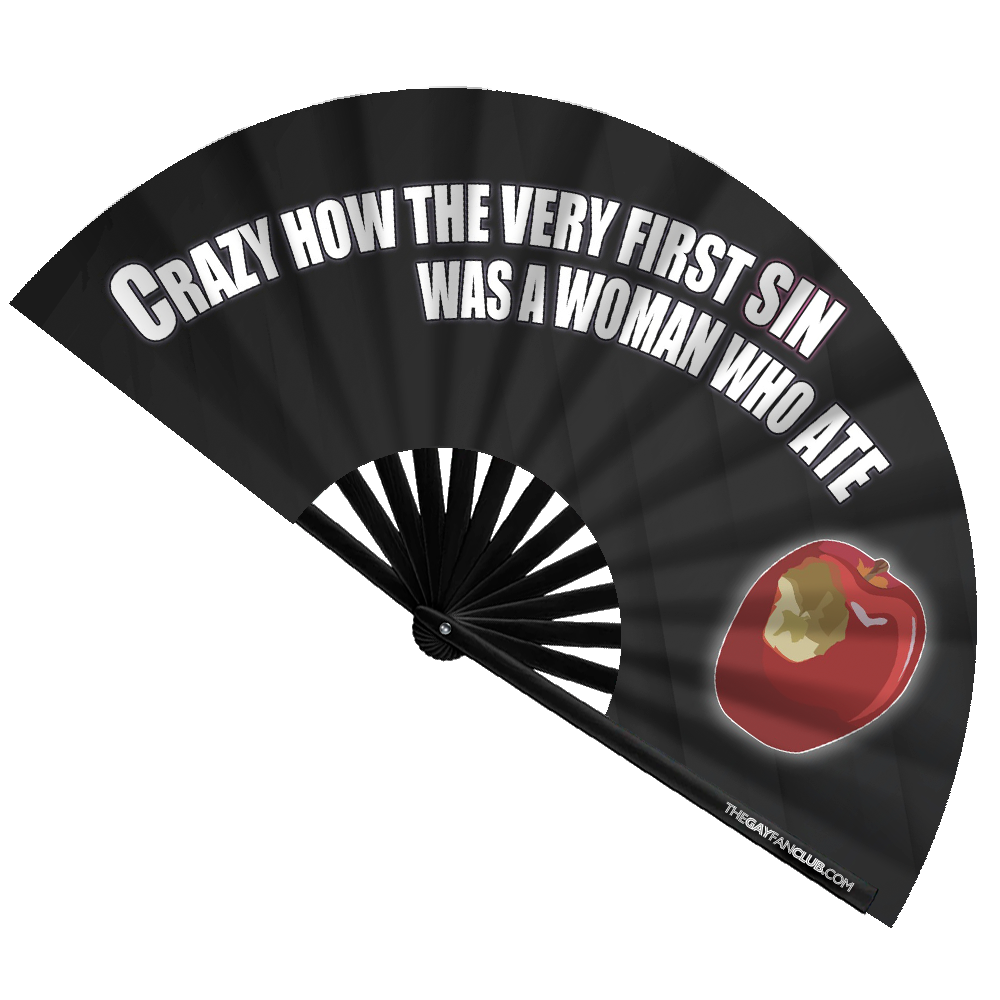 Jane Bell Very First Sin Fan by Hand Fan