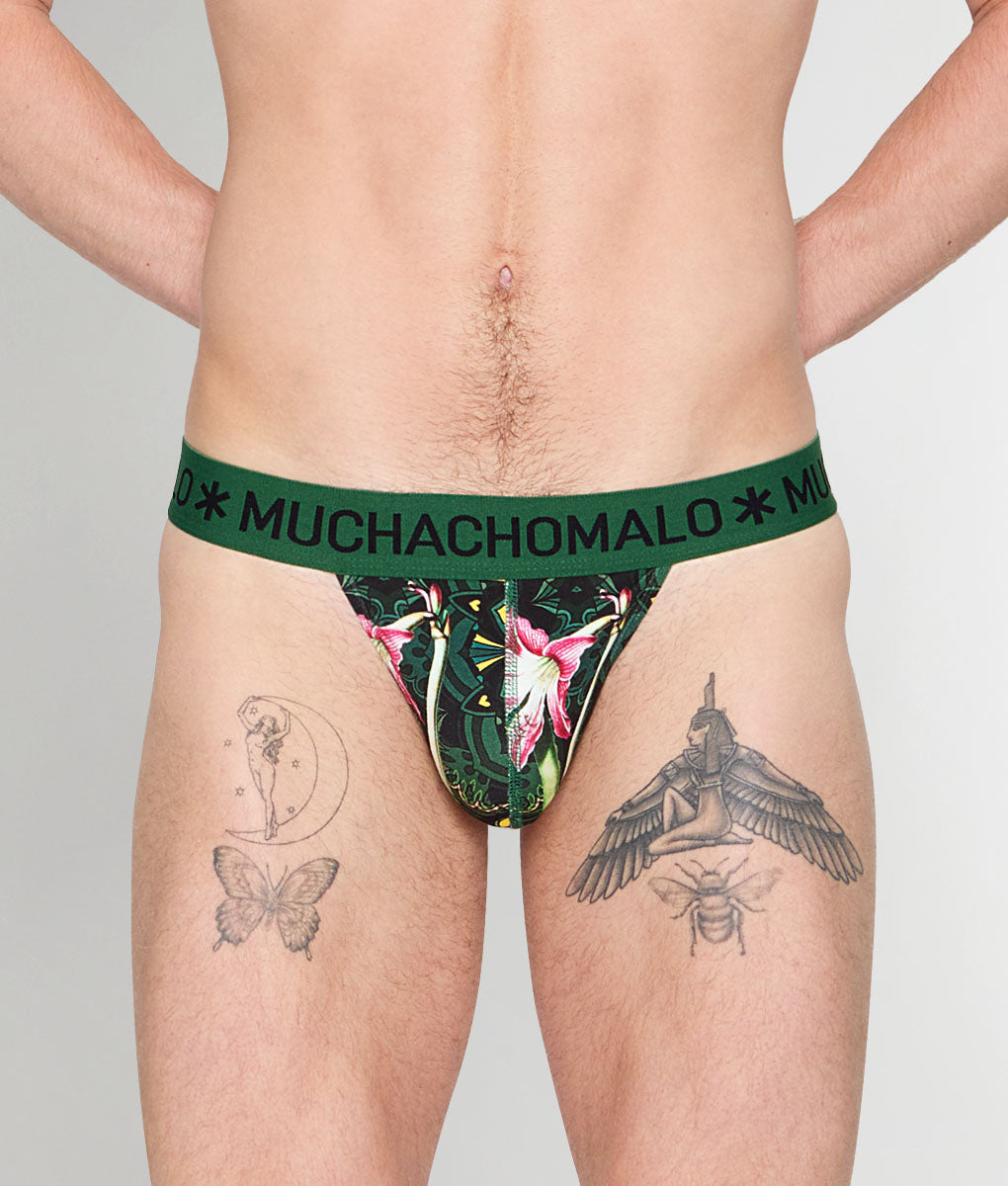 Muchachomalo Geometric Thong