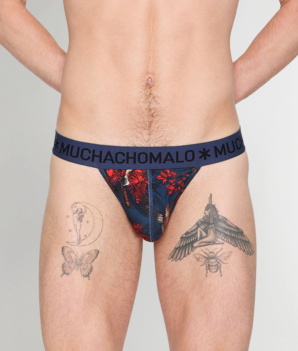 Muchachomalo Palm Birds Thong