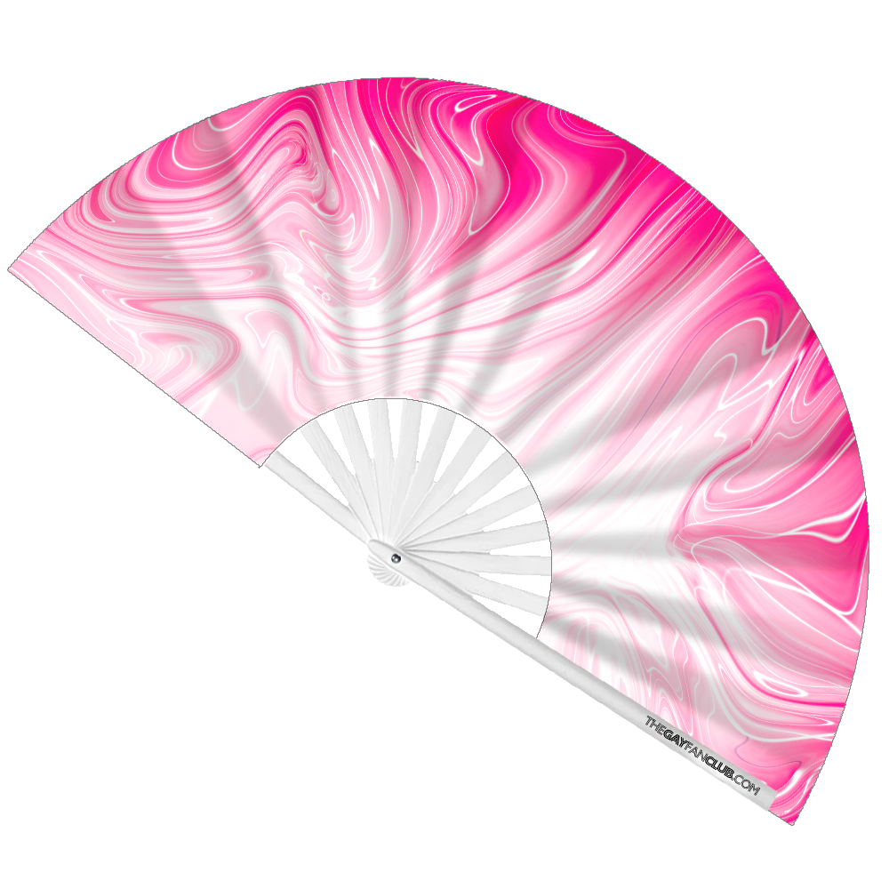 Pink Pussy Fan (UV) by Hand Fan