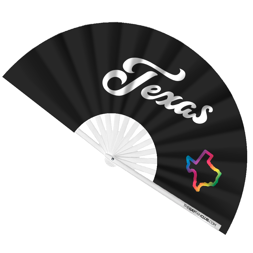 Pride Texas Fan by Hand Fan