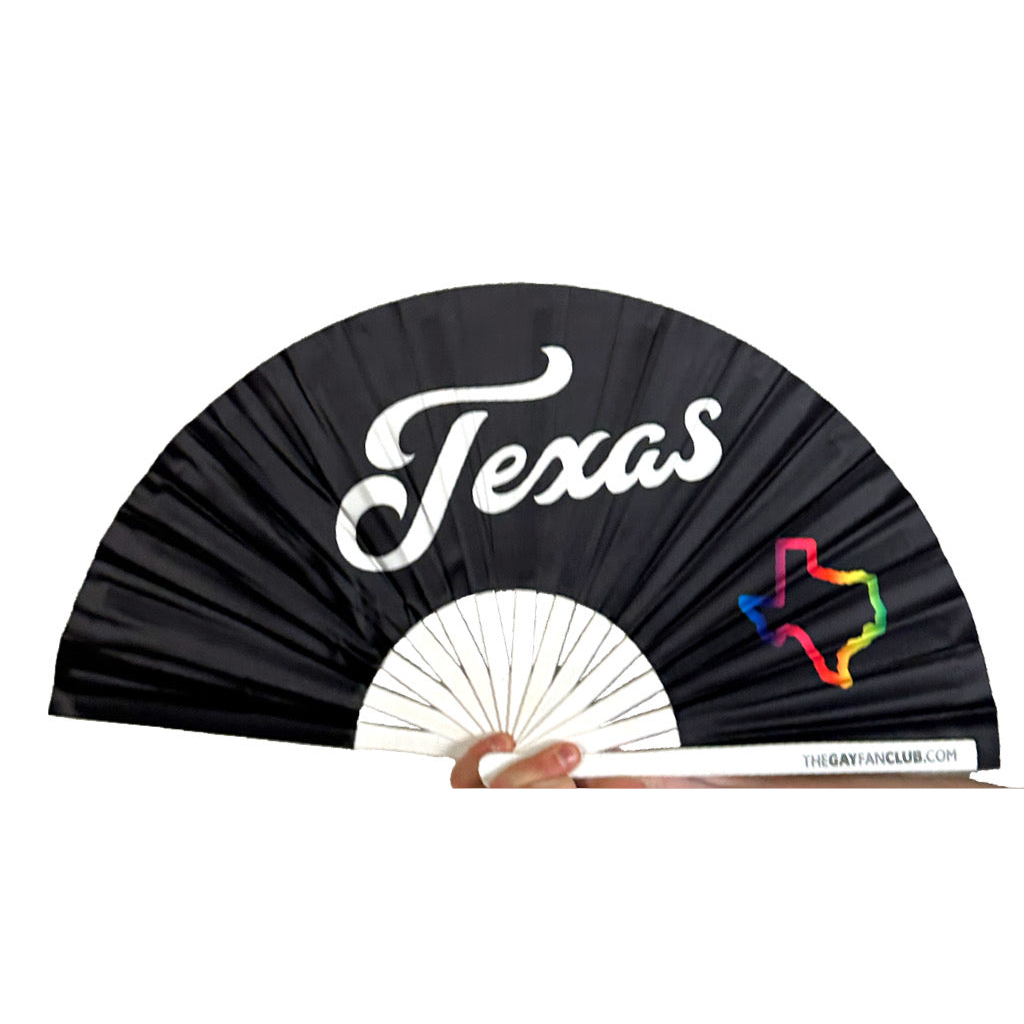 Pride Texas Fan by Hand Fan