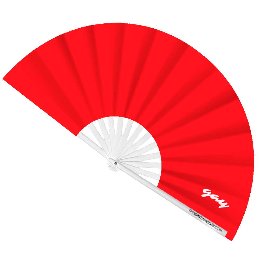 The Red Fan by Hand Fan