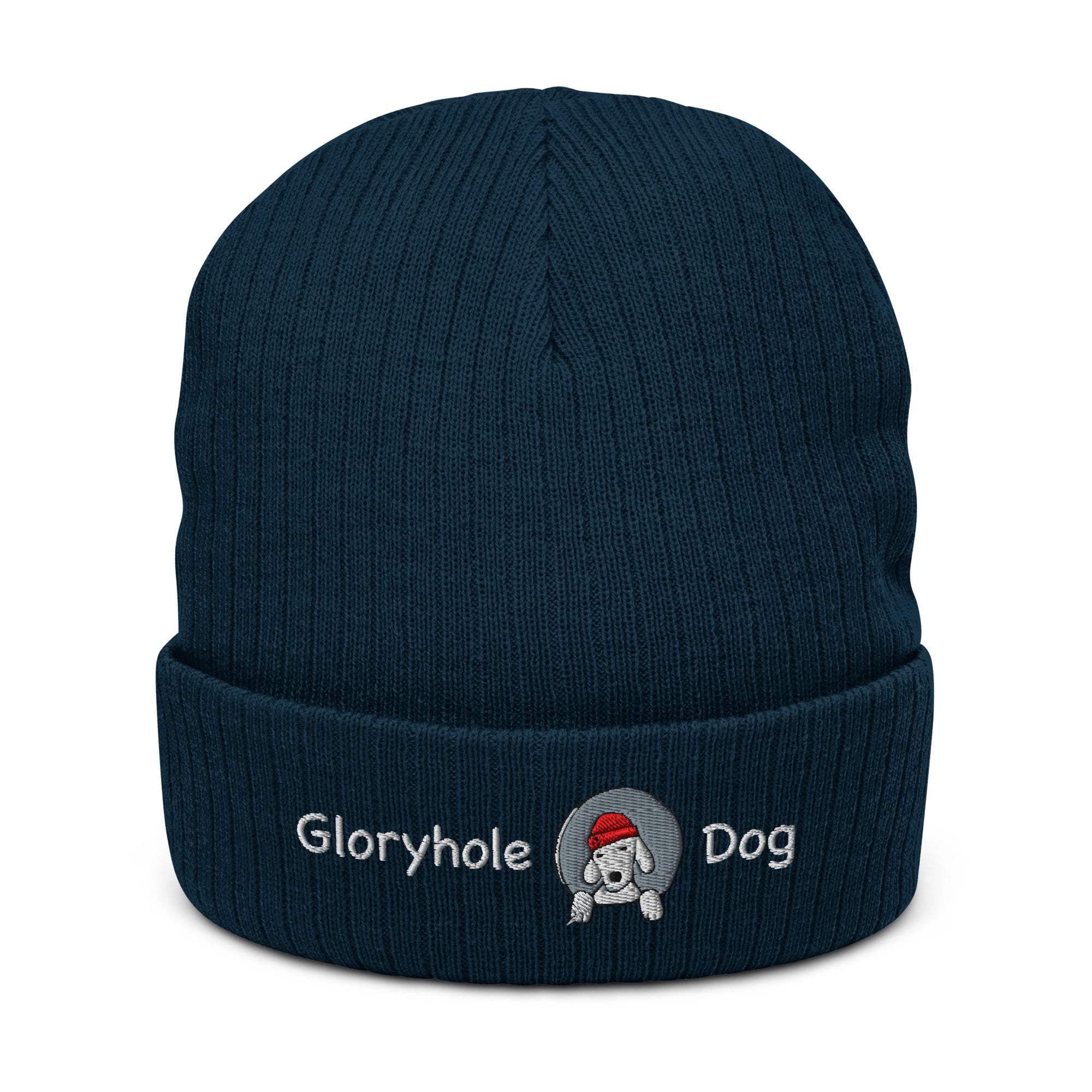 GH Dog Ribbed knit beanie by Apparel