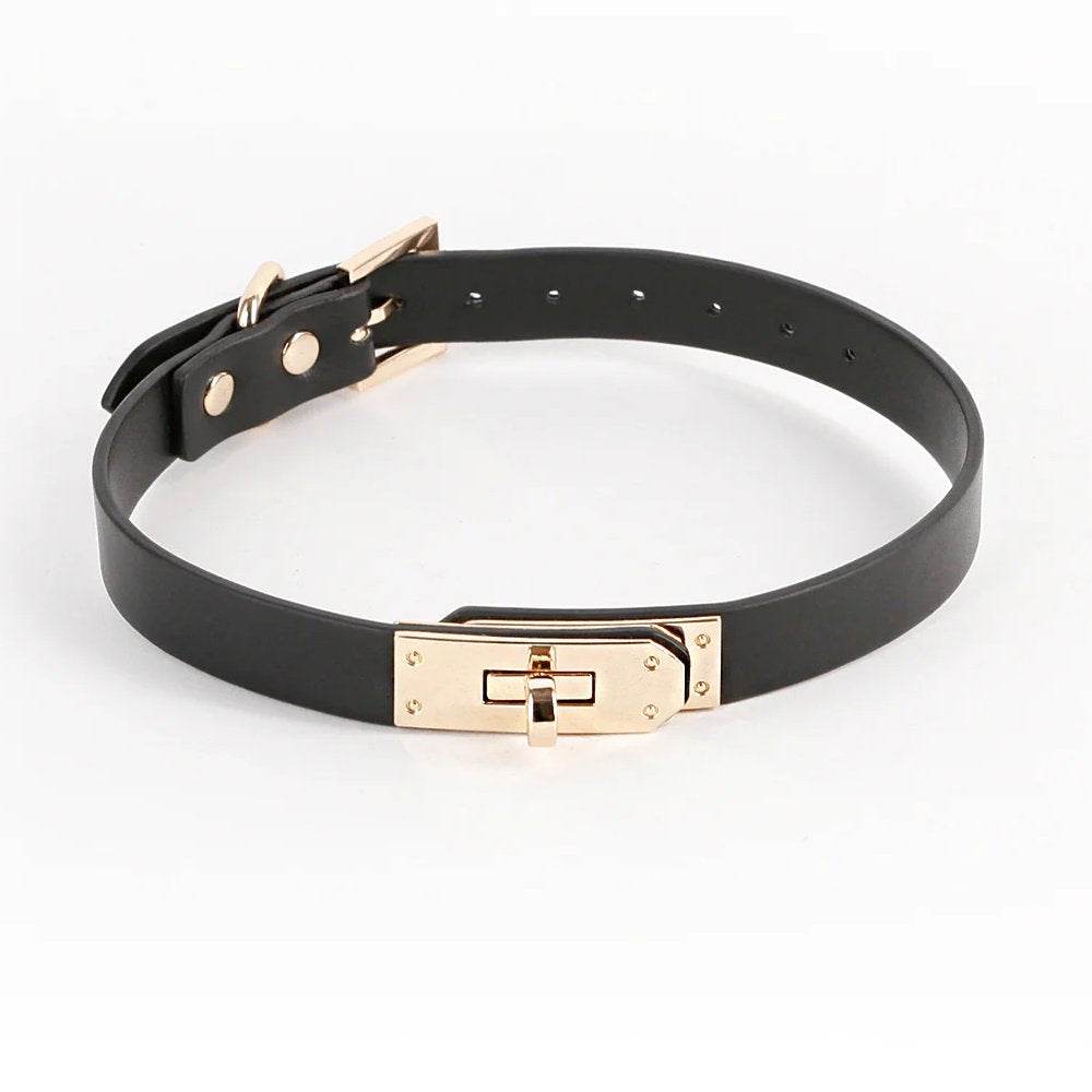 Fetish & Fashion Sadie Collar Black by Bondage & Fetish Toys