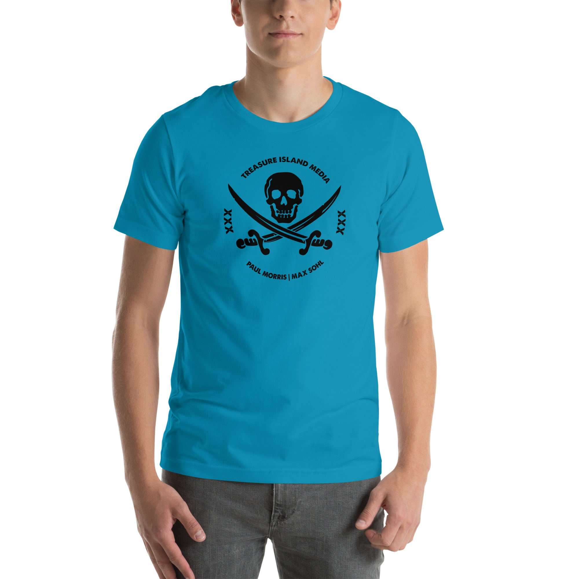 TIMXXX Black Logo T-Shirt with iconic design on front, versatile and stylish in soft cotton.