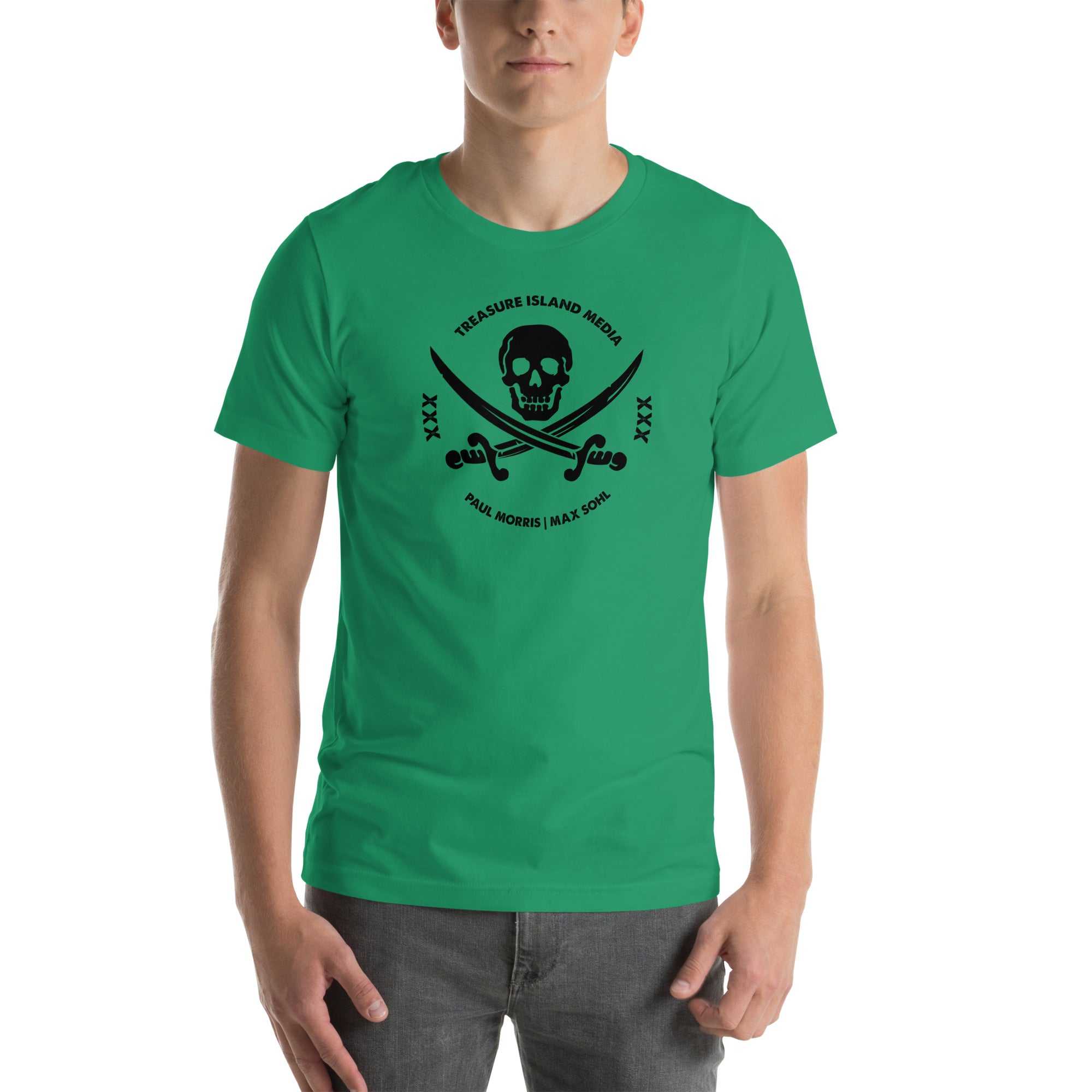 TIMXXX Black Logo T-Shirt in black, featuring iconic brand logo, versatile and stylish.