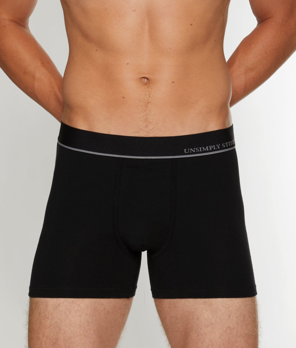 Unsimply Stitched Solid Trunk