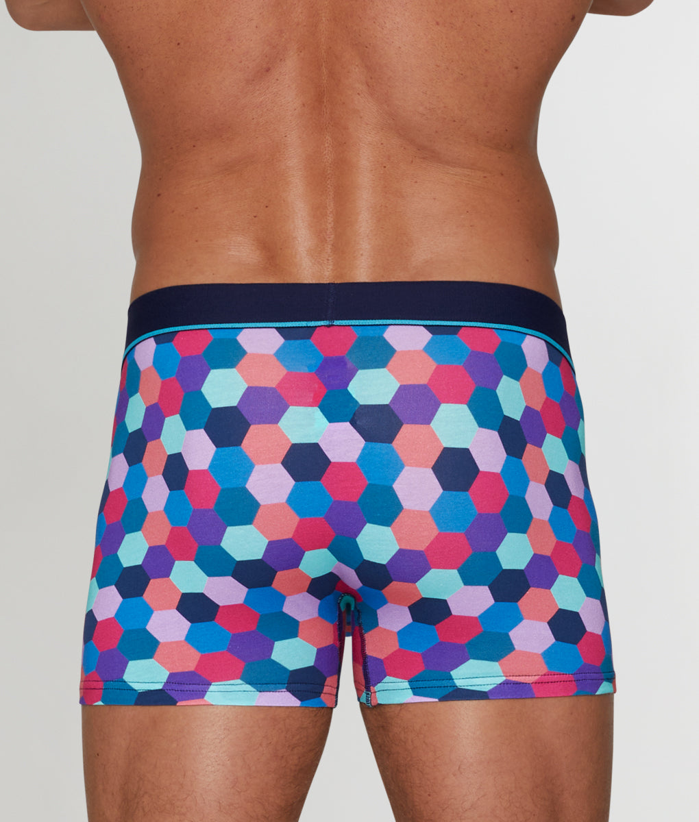 Unsimply Stitched Honeycomb Trunk