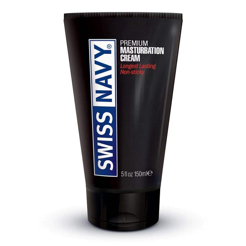 Swiss Navy Masturbation Cream 5oz by Lubricants, Creams & Glides