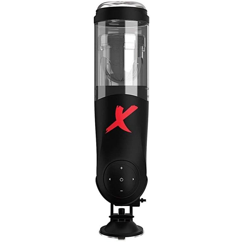 PDX ELITE Mega-Bator male masturbator with powerful motor and vibration modes.