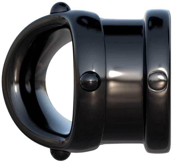 Black C-Ringz Rock Hard cock ring and penis extender made from stretchy, high-quality material.