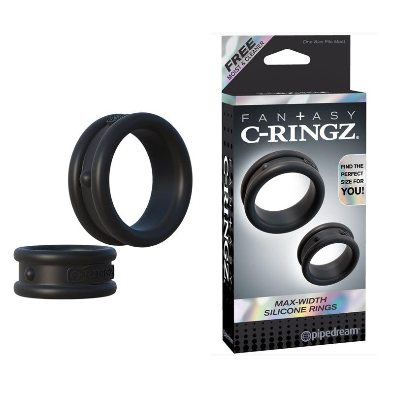 C-Ringz Max-Width Silicone Cock Rings by Cock & Balls