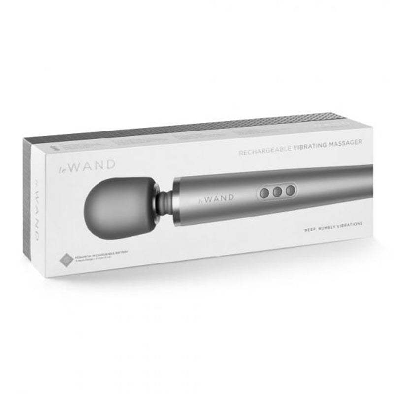 Le Wand Rechargeable Massager Grey by Sexual Wellness