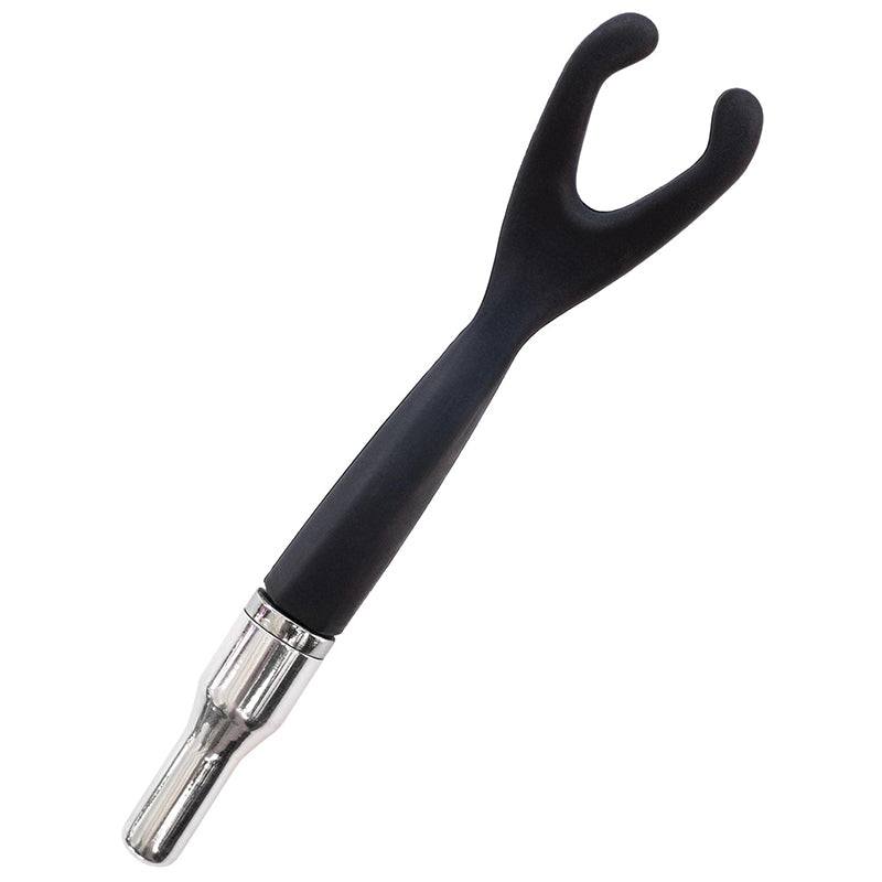 Kinklab The Flex Capacitor black flexible silicone electrical play accessory with adjustable stainless steel electrodes