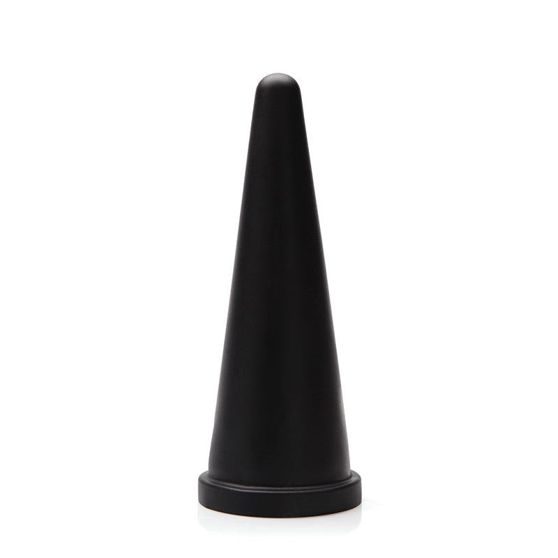 Tantus Anal Stretching Cone Large Black silicone toy for anal play.