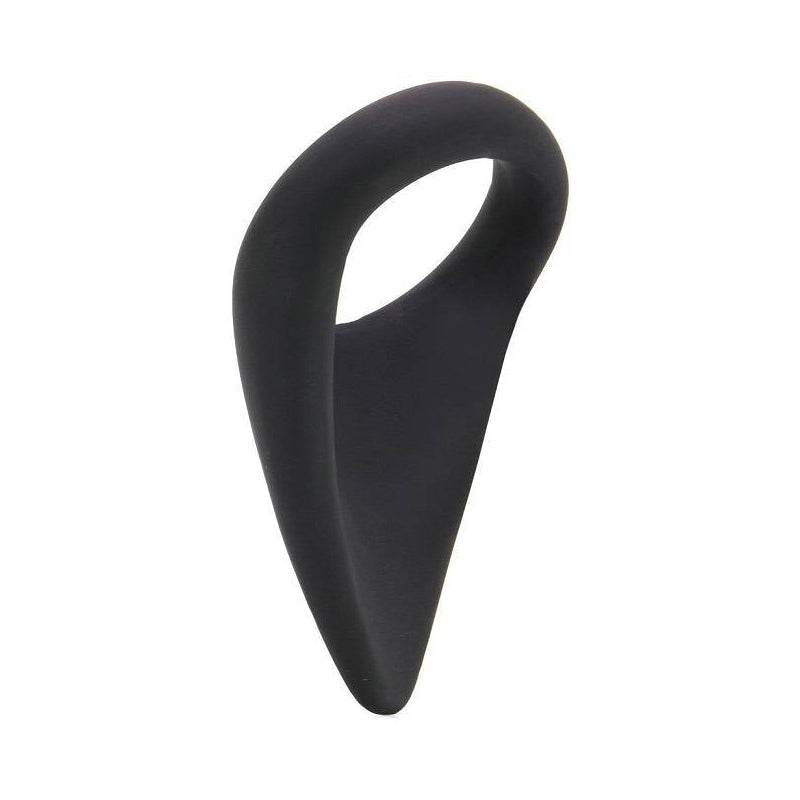 Tantus Premium SIlicone Teardrop Cock Sling - Black 1.75" by Cock & Balls