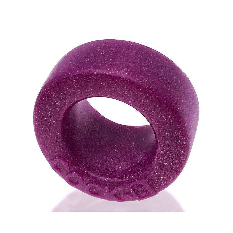 Purple Oxballs Cock-B Bulge silicone cockring with enhanced bulge design for comfortable wear