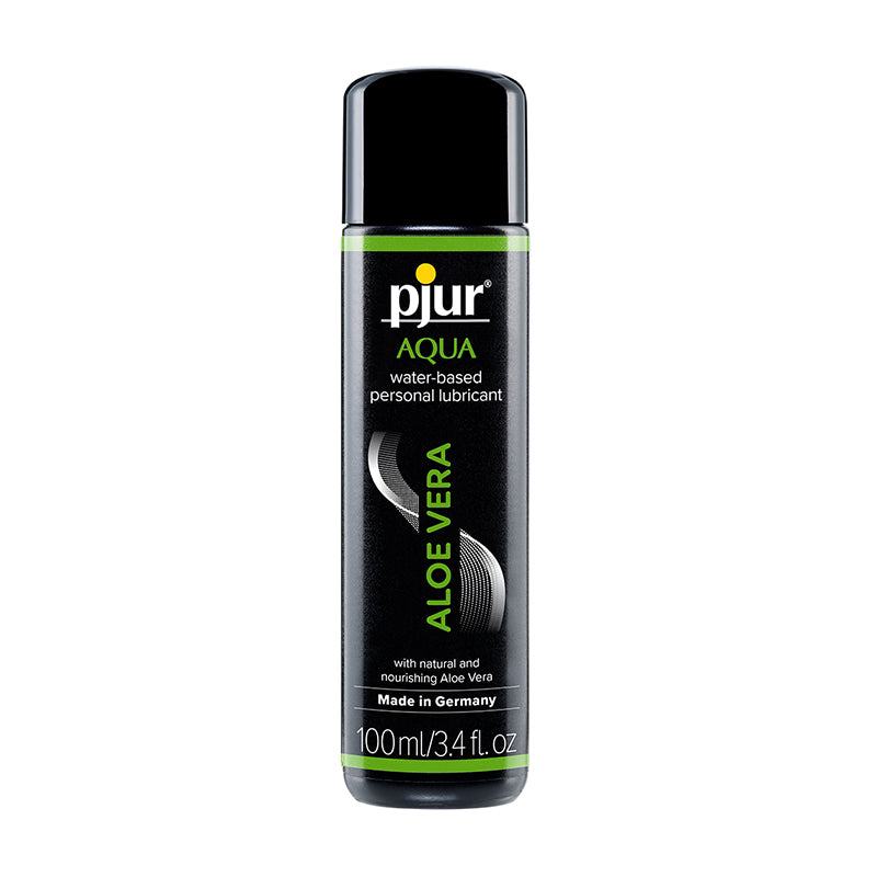 Pjur Aqua Aloe Vera Water-Based Personal Lubricant 3.4 oz. bottle