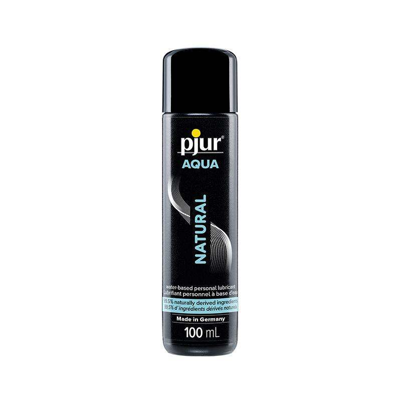 Pjur Aqua Natural Water-Based Personal Lubricant 3.4 oz bottle