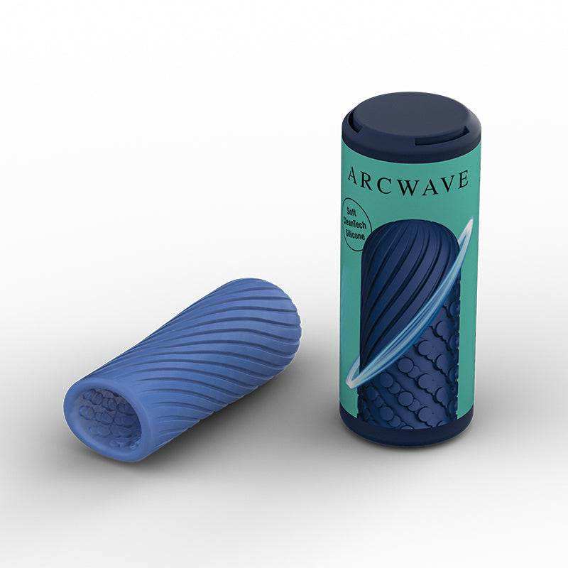 Arcwave Ghost Reversible Silicone Stroker with dual-texture design and ergonomic shape.