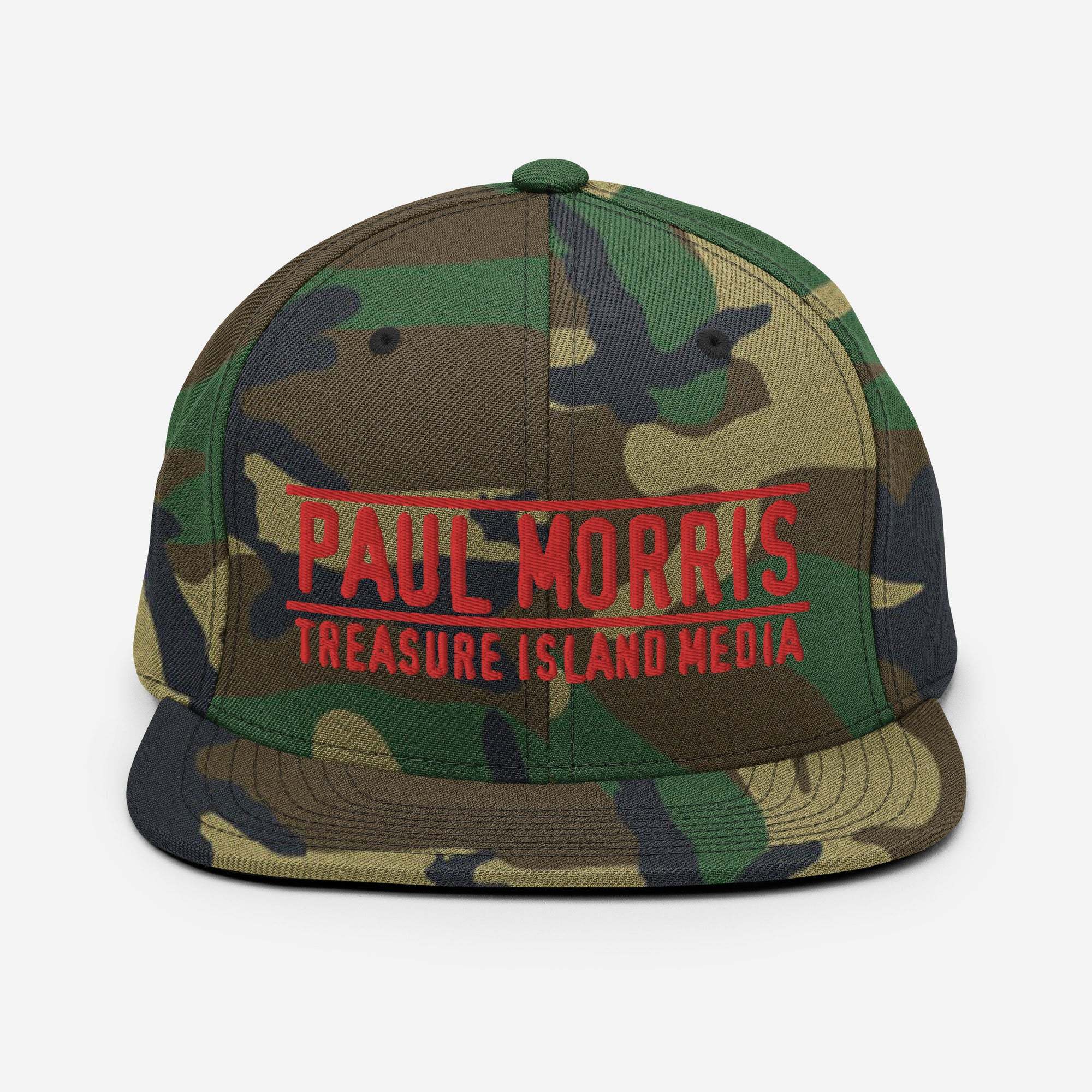 Paul Morris Edition Snapback Hat by Apparel