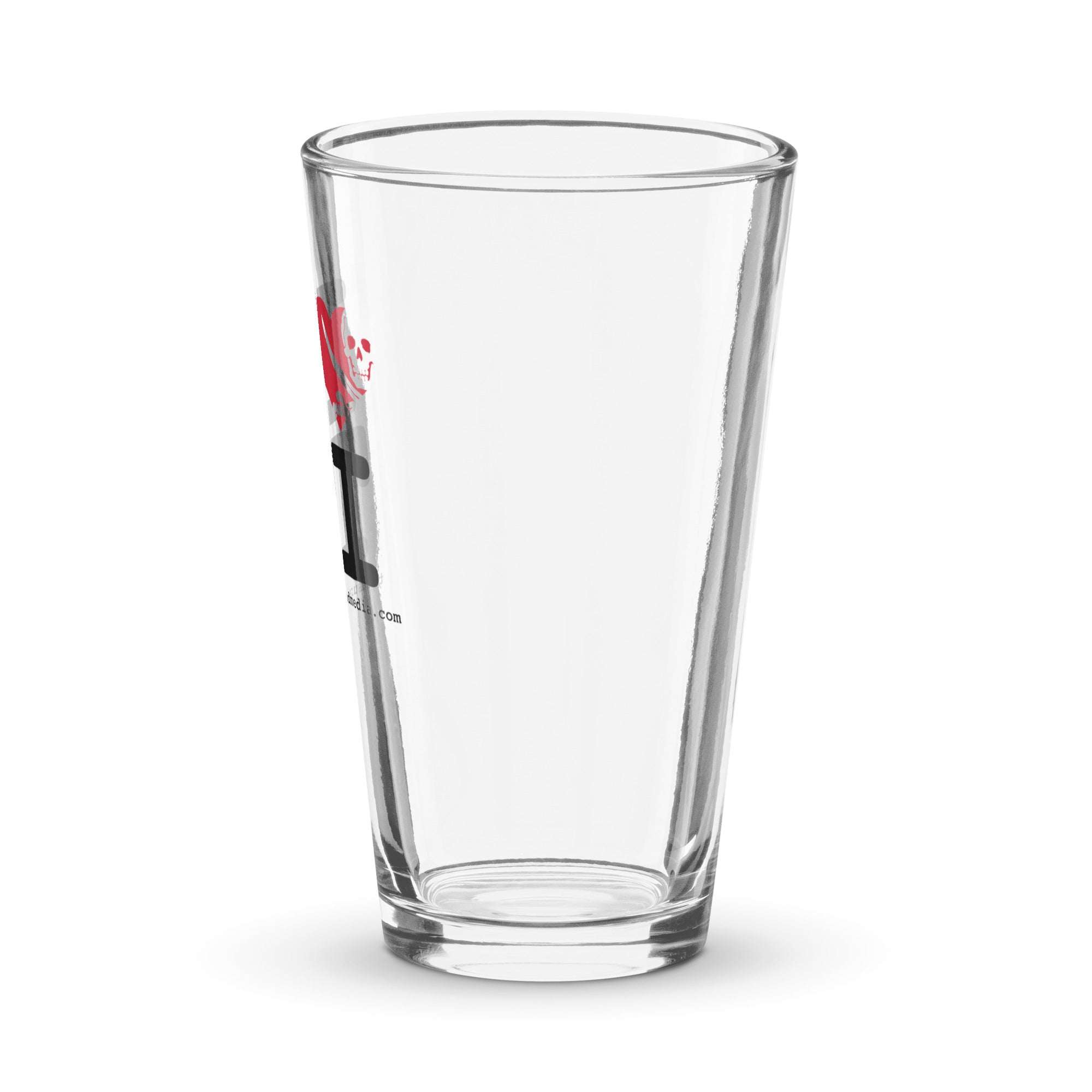 Treasure Island Media Collection Shaker Pint Glass 16 oz clear durable handmade drinkware