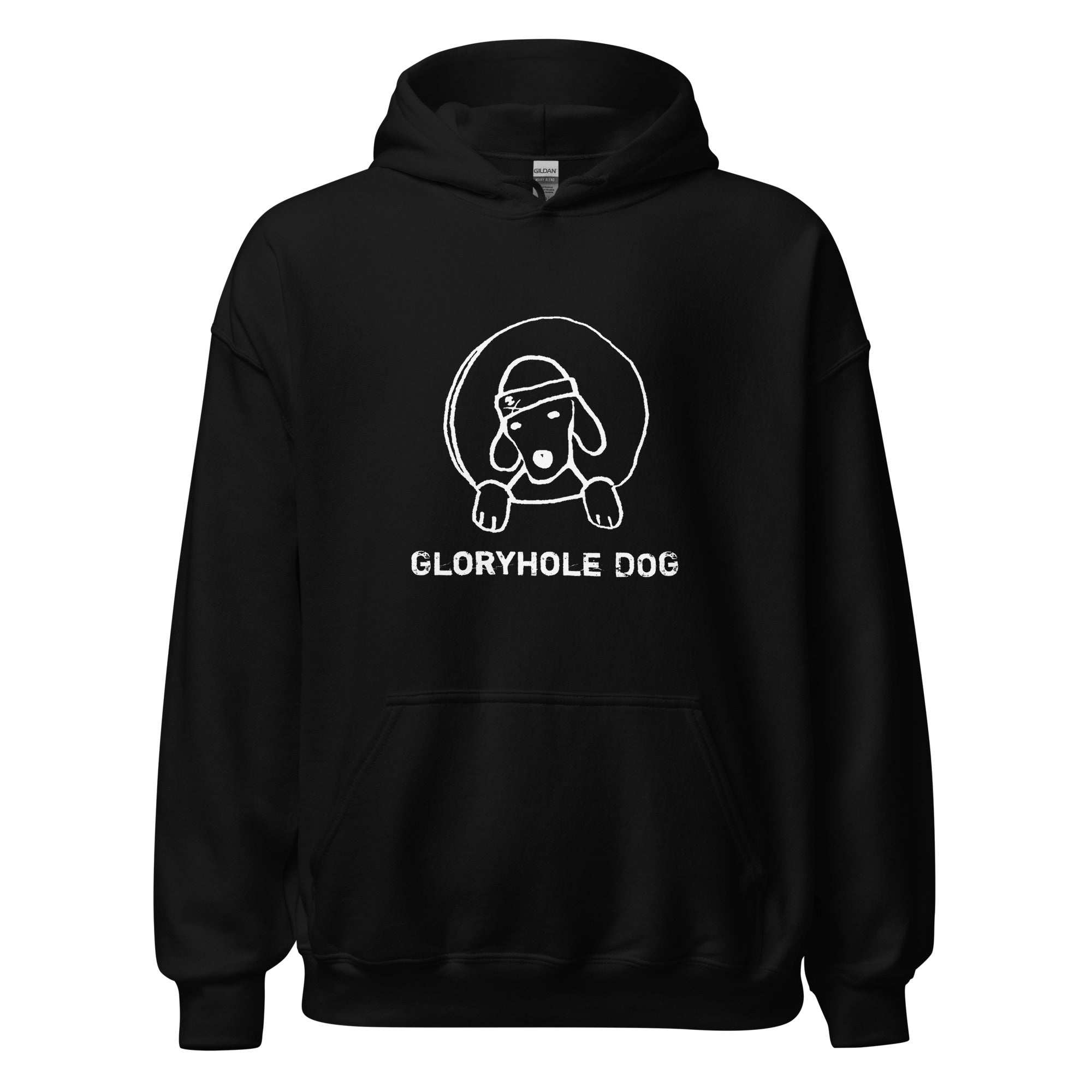 Gloryhole Dog Hoodie by Apparel