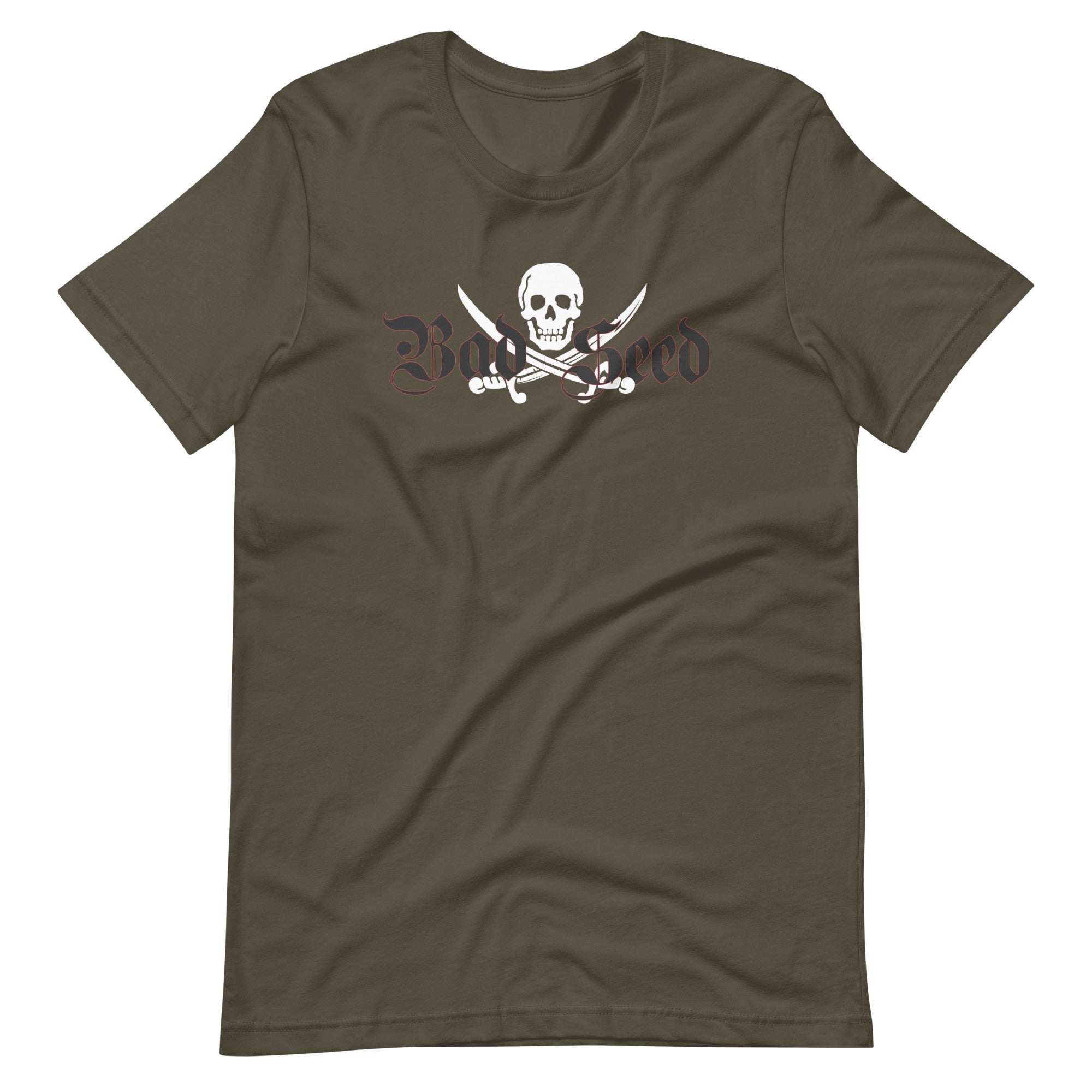 Edgy Bad Seed T-shirt from TIM Collection with bold graphics.