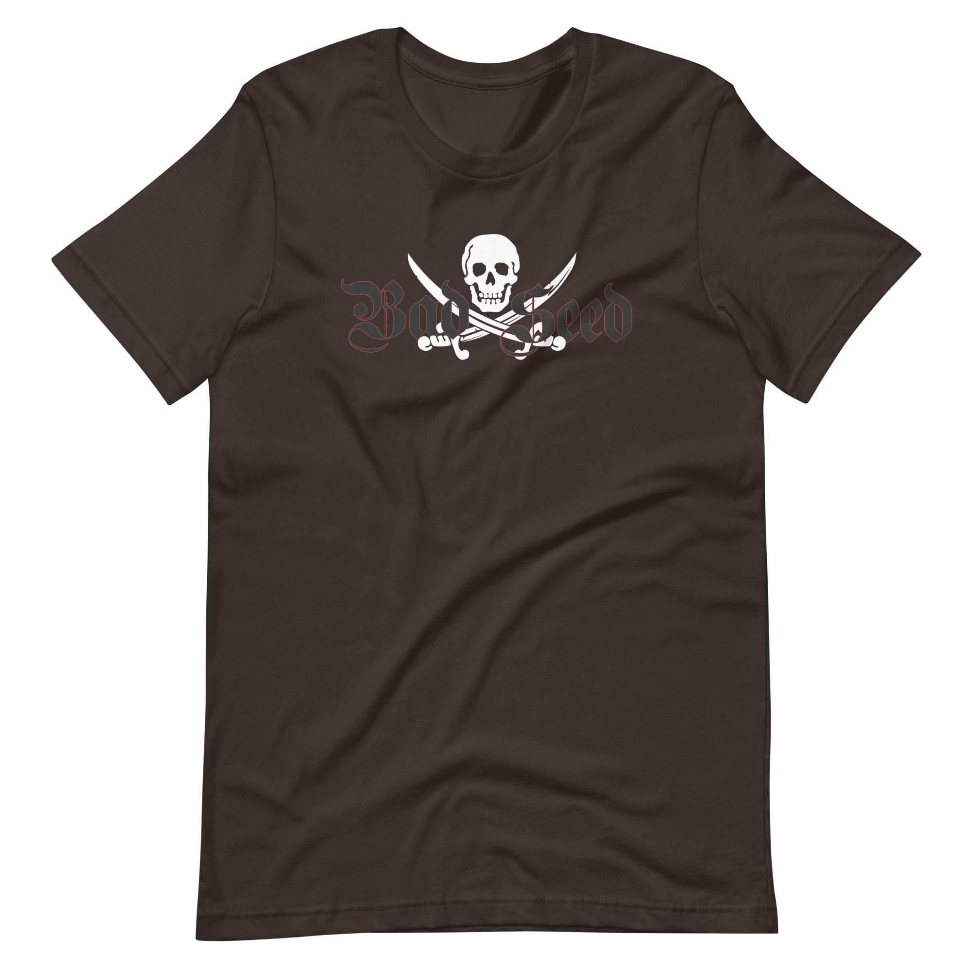 Bad Seed T-shirt with skull graphic from TIM Collection by Treasure Island Media.