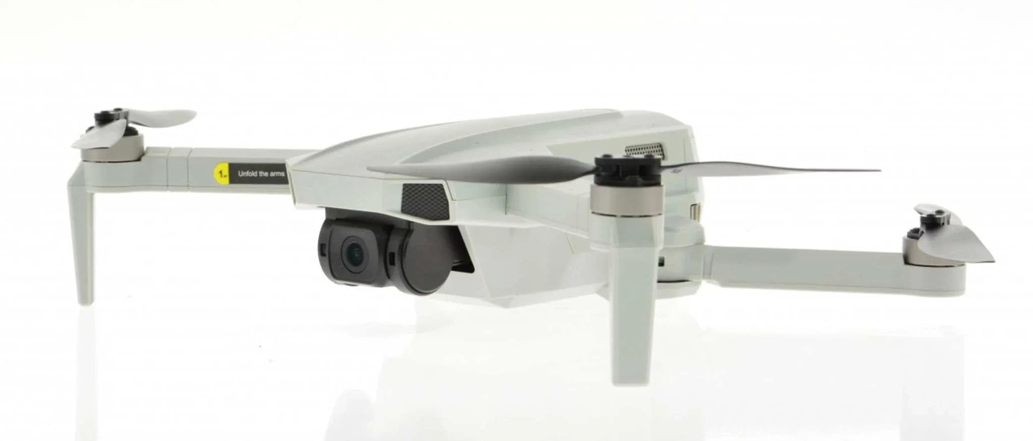 B19W-4K Drone with foldable arms, 4K camera, and brushless motors for aerial photography and flight stability