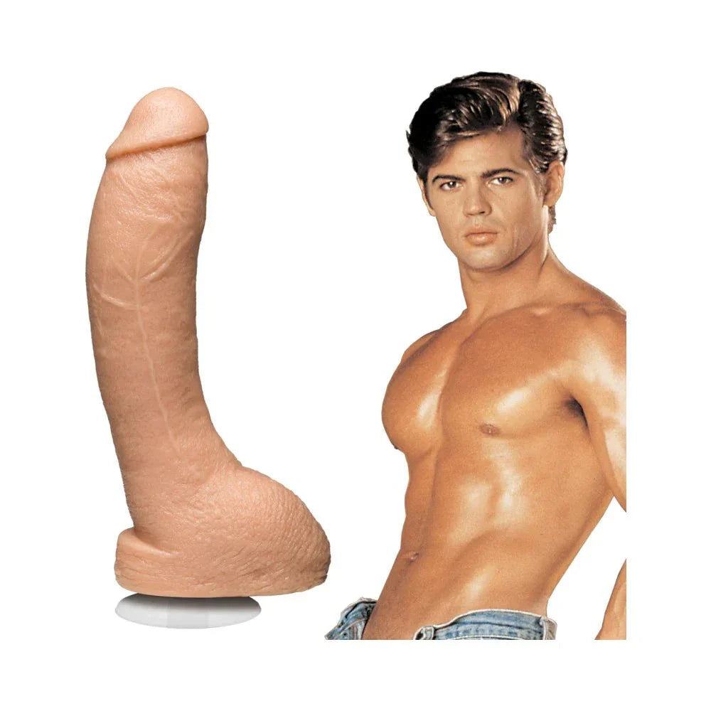 Jeff Stryker UR3 10-inch realistic dildo with suction cup base.