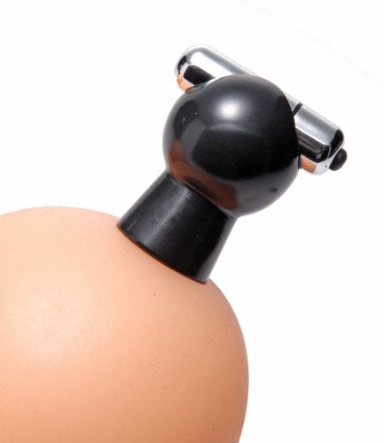 Reverb Vibrating Nipple Suckers with vibrating bullet attachment for enhanced arousal.