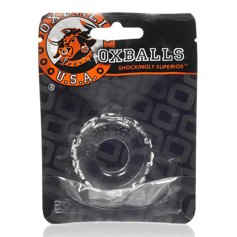 OxBalls Jelly Bean, Cockring, Clear by Cock & Balls