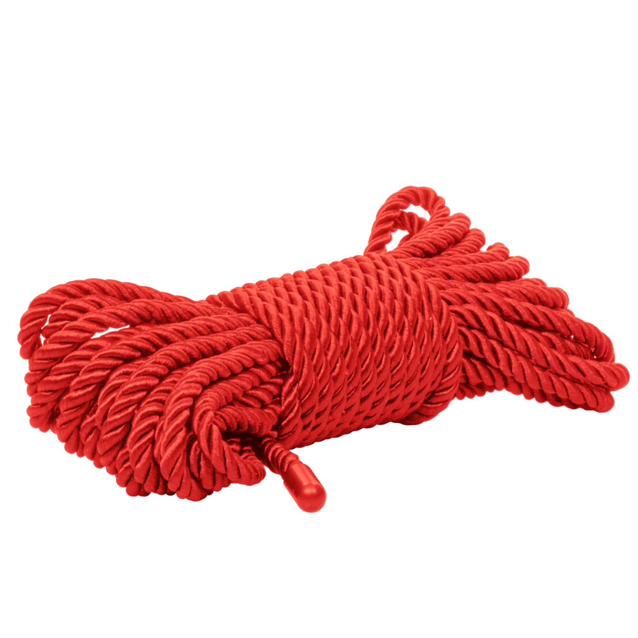 Red Scandal BDSM Rope made of durable cotton blend for bondage and sensory play