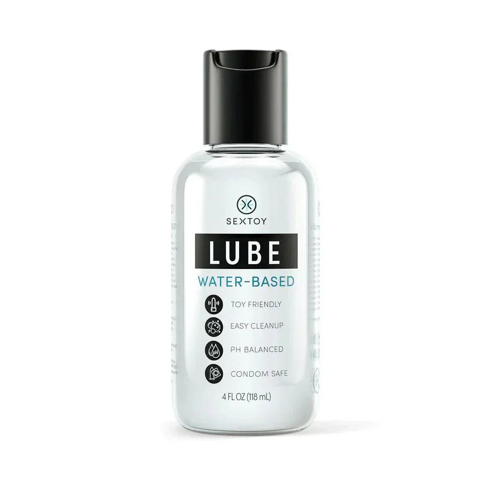 SexToy Lube water-based lubricant 4 oz, toy friendly, pH balanced, condom safe, easy cleanup