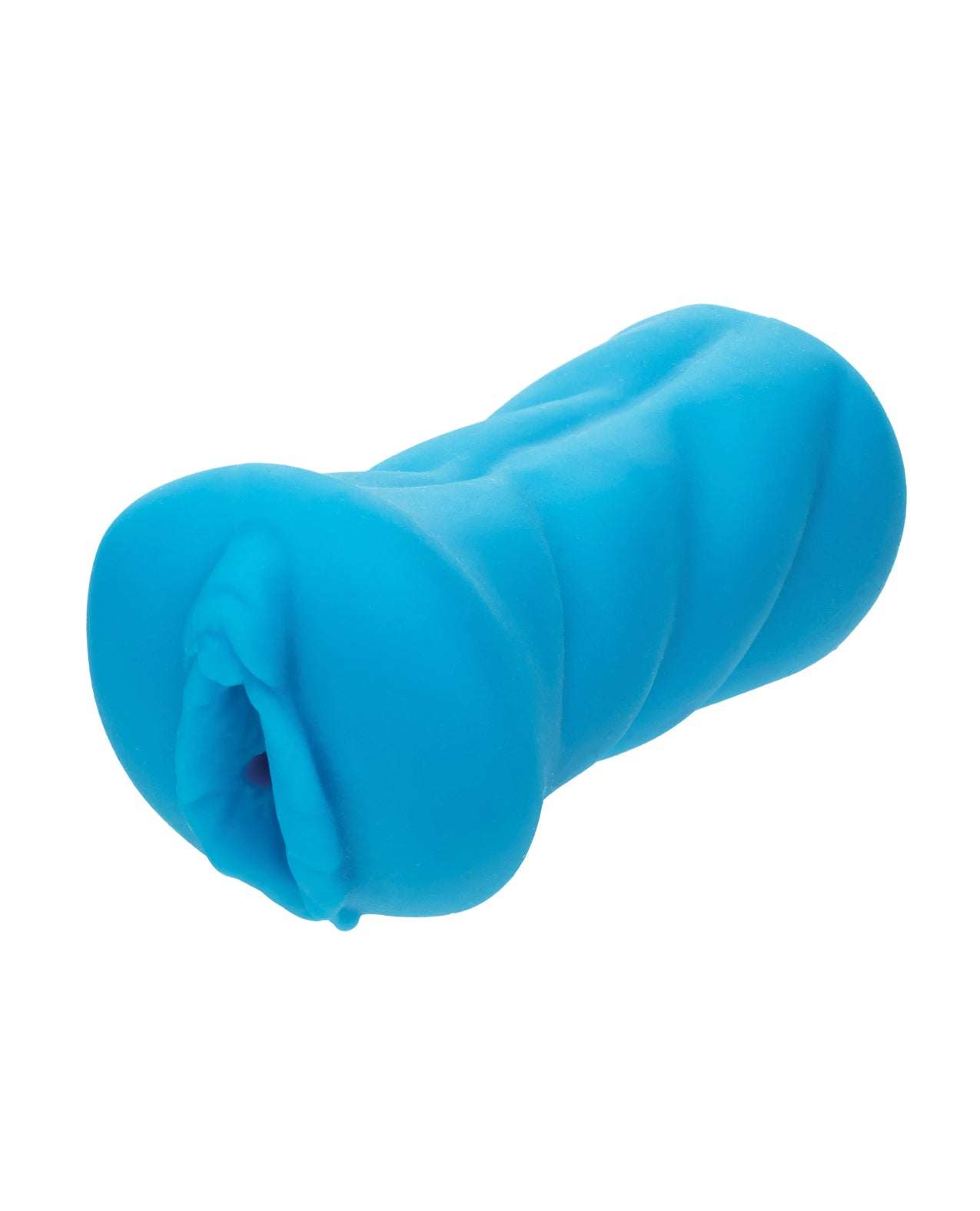 Blue Anime Stroker Bunny masturbator with soft, stretchy design and textured interior for enhanced sensation