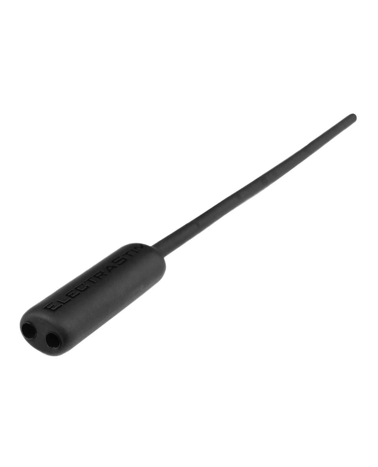 ElectraStim Silicone Noir flexible black electro sound with 7mm diameter for urethral stimulation.