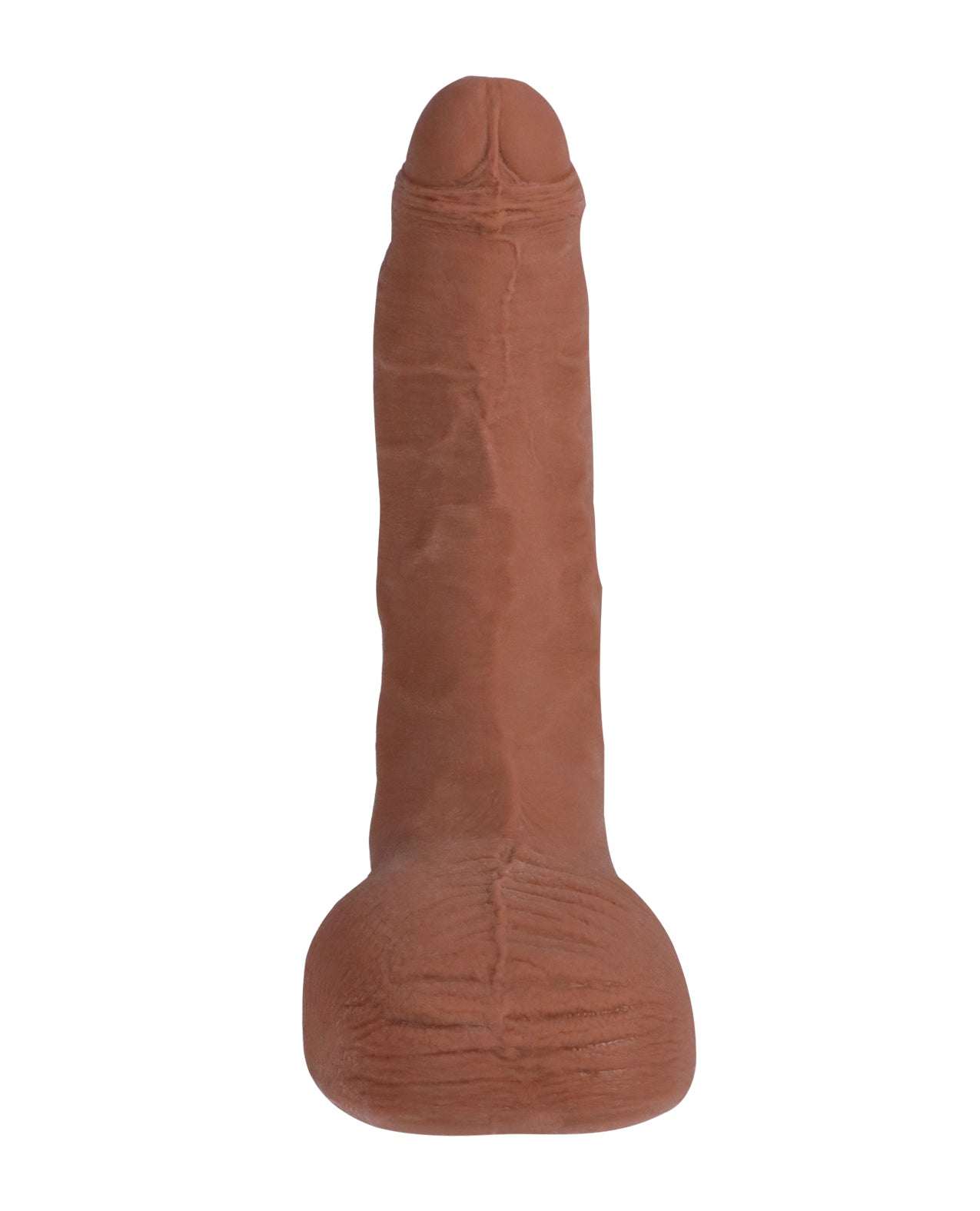 Signature Cocks 7.5 inch realistic ULTRASKYN cock with removable Vac-U-Lock suction cup in brown color