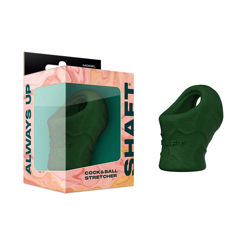 Shaft Model P: Cock & Ball Stretcher Green by Cock & Balls